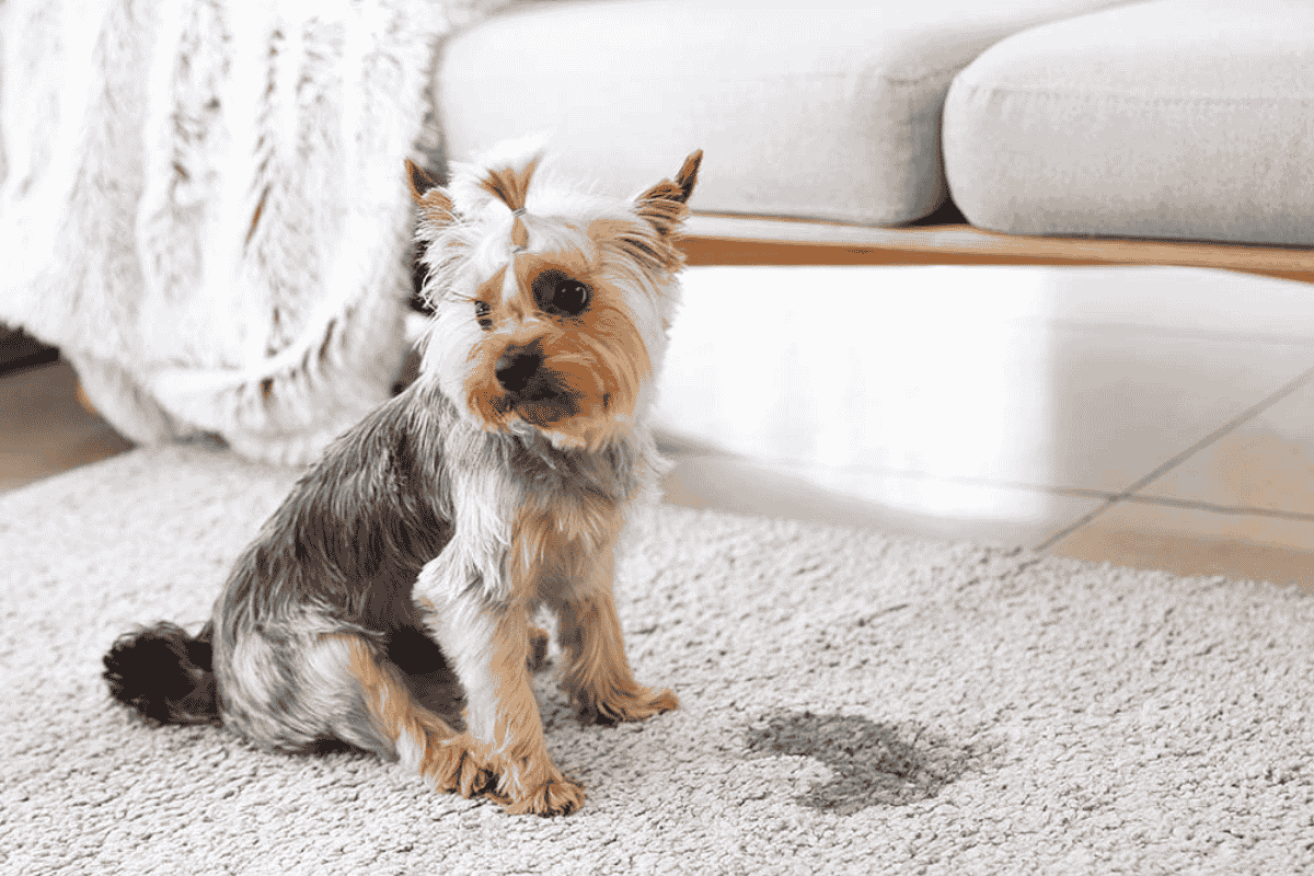 How to remove dog pee from carpets, floors, and couches