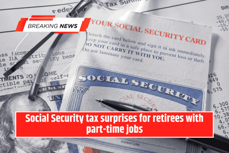 Social Security tax surprises for retirees with part-time jobs
