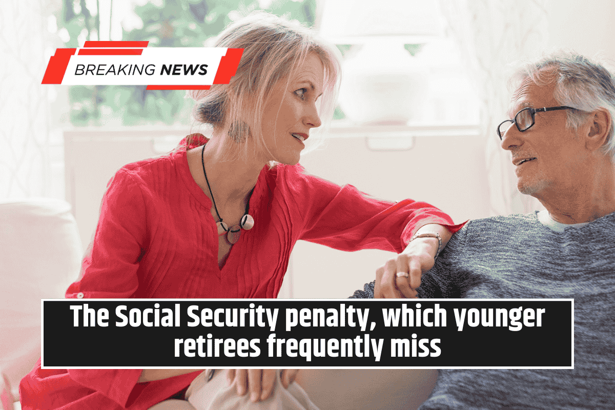 The Social Security penalty, which younger retirees frequently miss