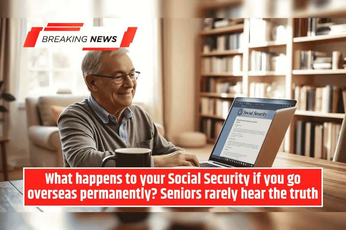 What happens to your Social Security if you go overseas permanently? Seniors rarely hear the truth