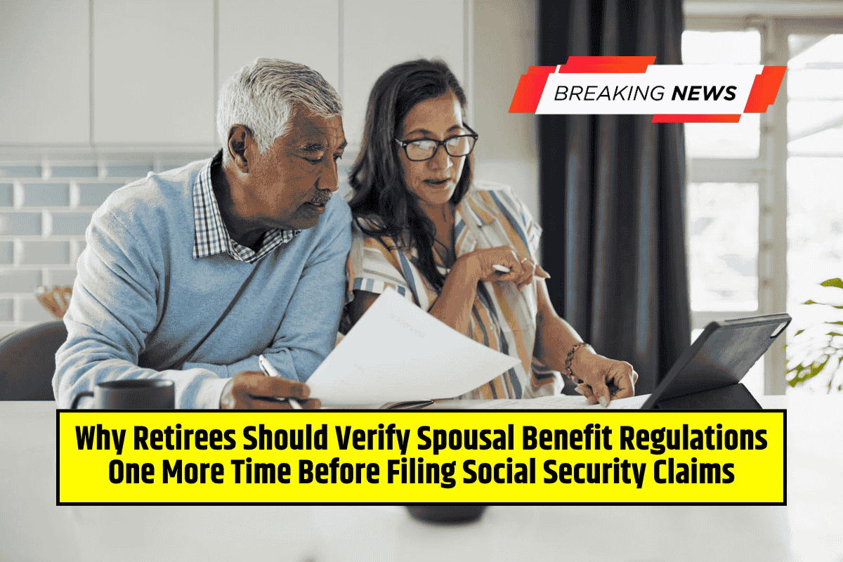 Why Retirees Should Verify Spousal Benefit Regulations One More Time Before Filing Social Security Claims