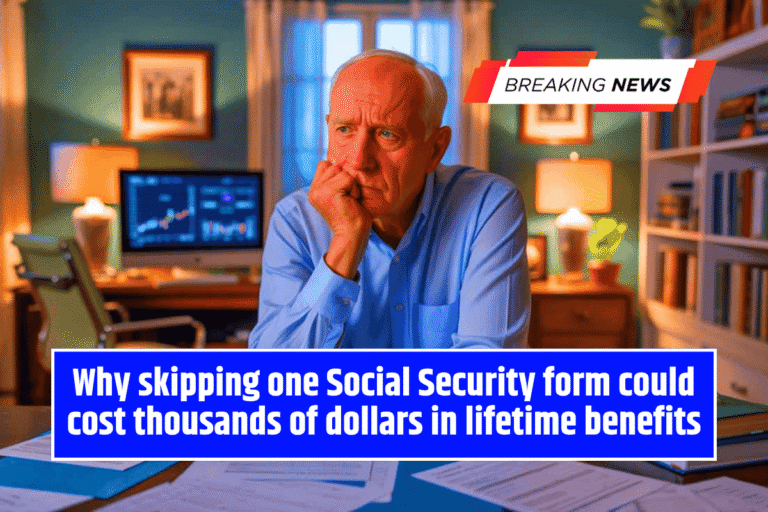 Why skipping one Social Security form could cost thousands of dollars in lifetime benefits