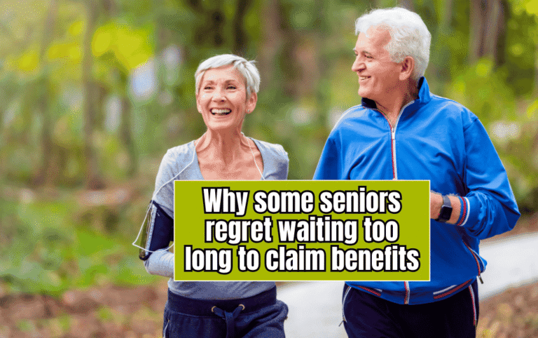 Why some seniors regret waiting too long to claim benefits