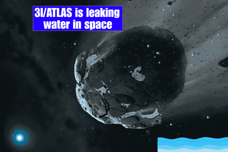 3IATLAS is leaking water in space - Astronomers are stunned by interstellar comet