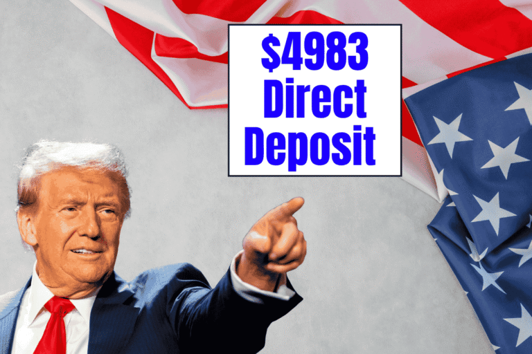$4983 Direct Deposit Coming in October 2025 For Everyone – Check Eligibility, Payment Schedule