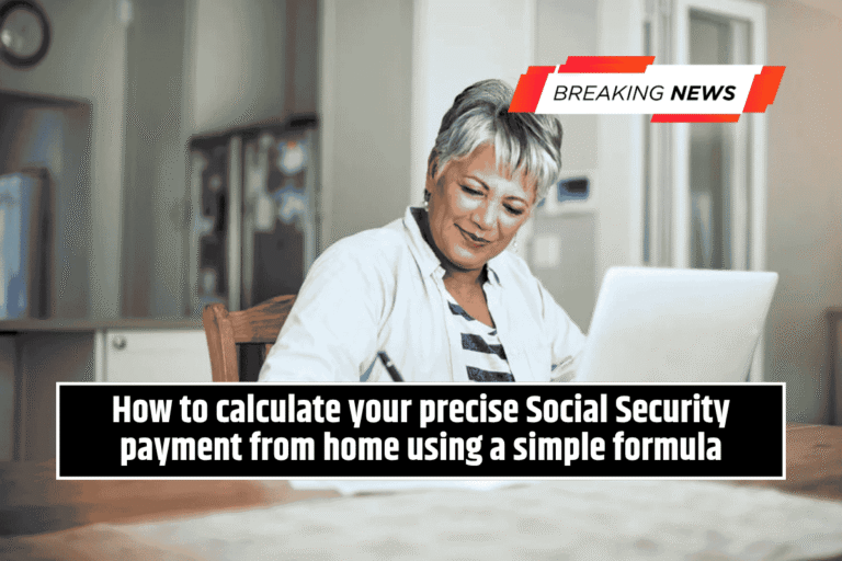How to calculate your precise Social Security payment from home using a simple formula
