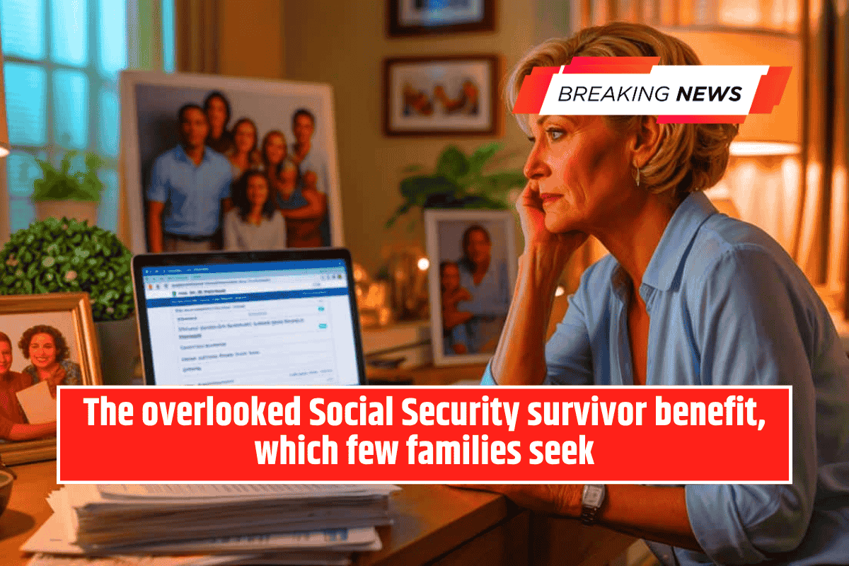 The overlooked Social Security survivor benefit, which few families seek