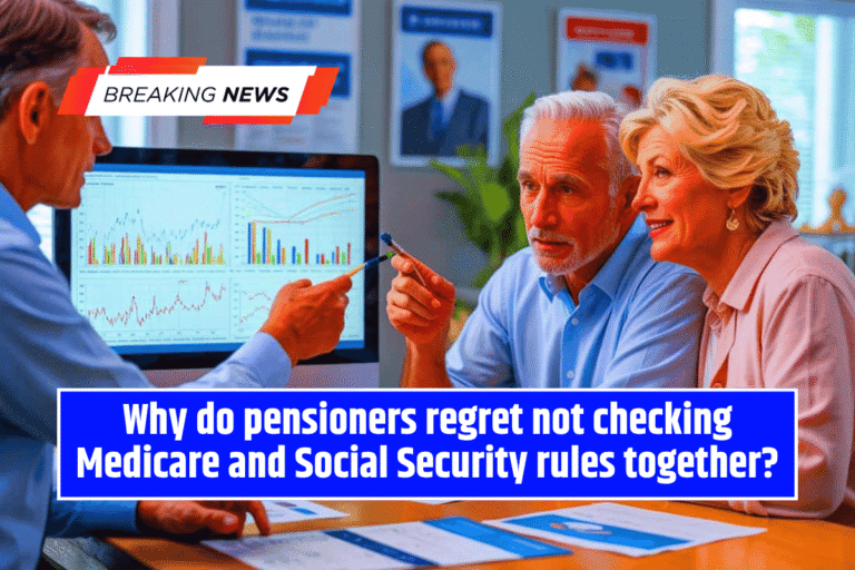 Why do pensioners regret not checking Medicare and Social Security rules together?