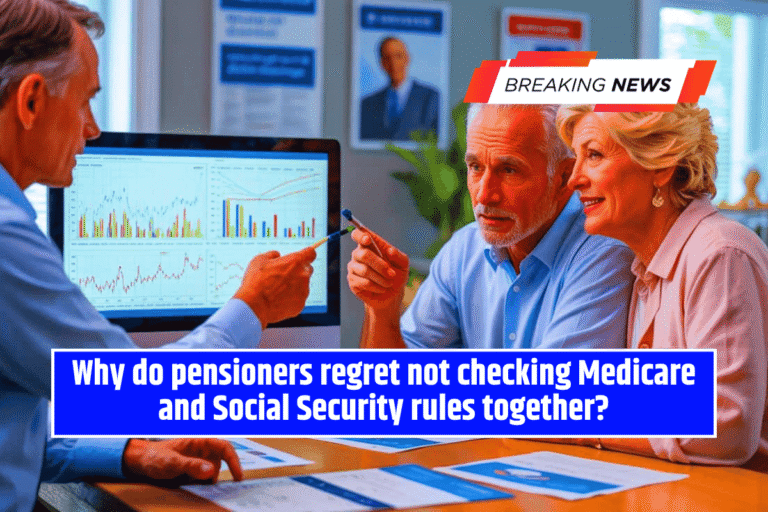 Why do pensioners regret not checking Medicare and Social Security rules together?