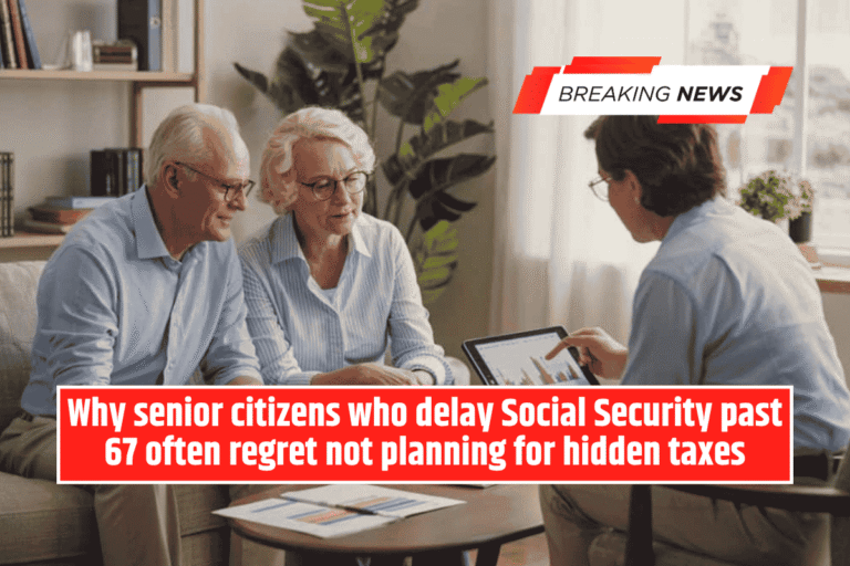Why senior citizens who delay Social Security past 67 often regret not planning for hWhy senior citizens who delay Social Security past 67 often regret not planning for hidden taxesidden taxes