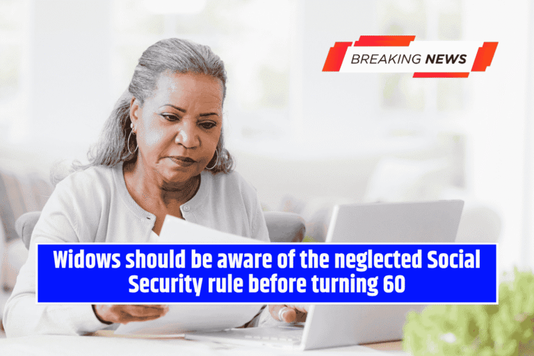 Widows should be aware of the neglected Social Security rule before turning 60